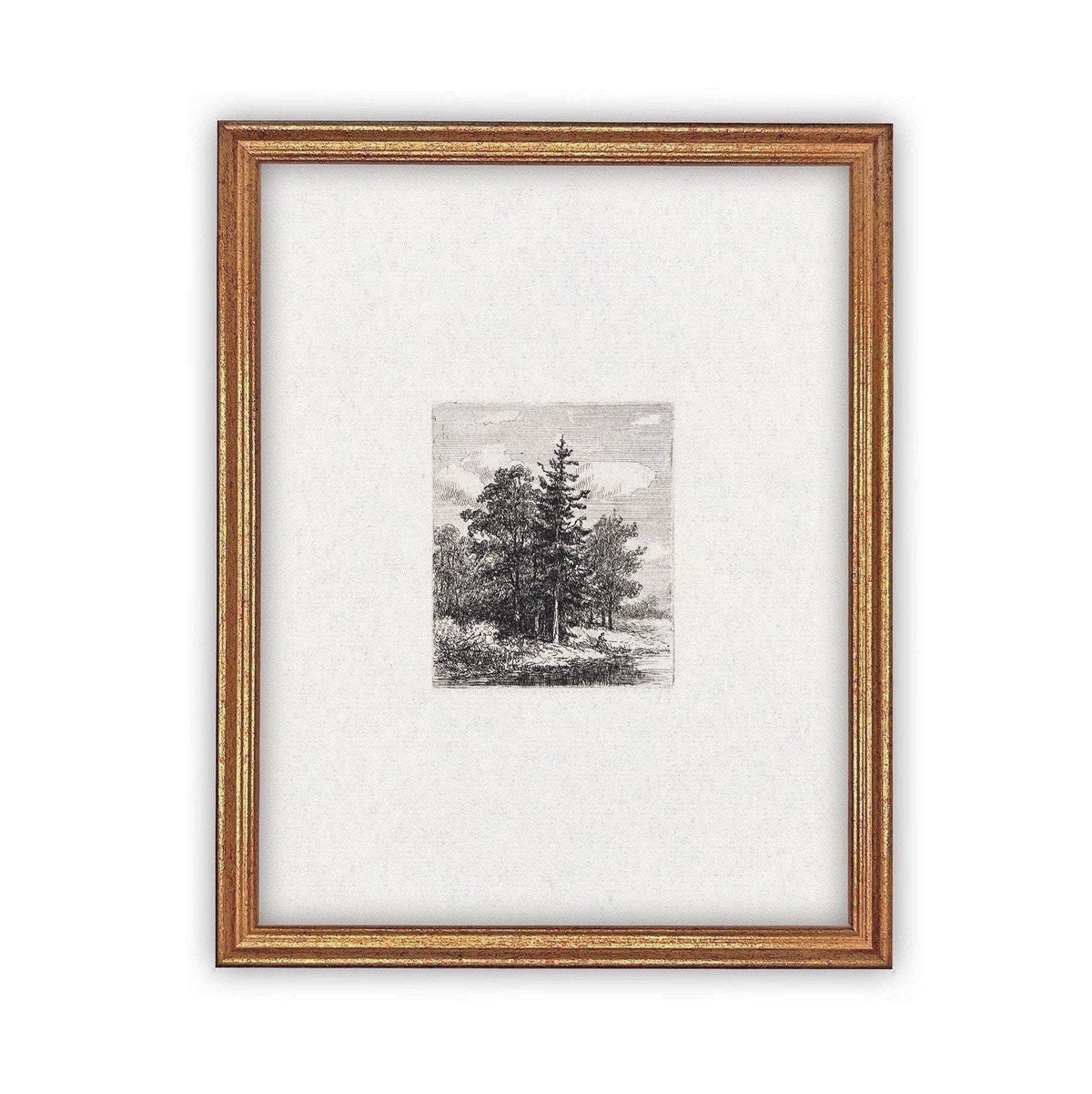 Framed Canvas Art #LAN-108