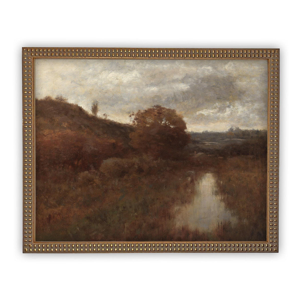 Framed Fall Autumn Art #LAN-137