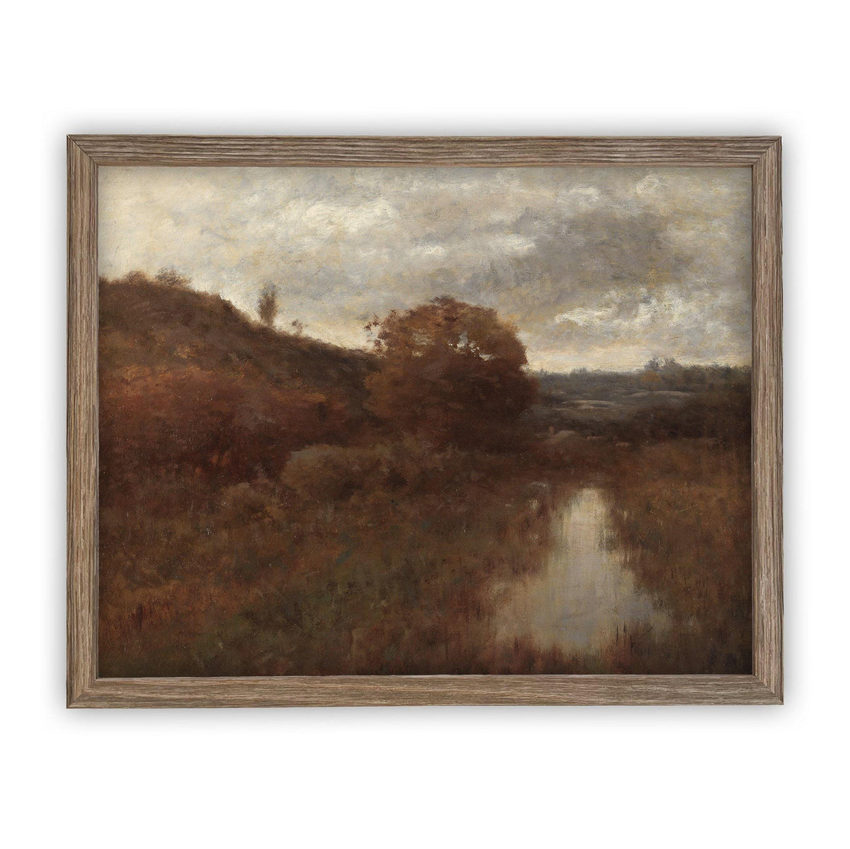 Framed Fall Autumn Art #LAN-137