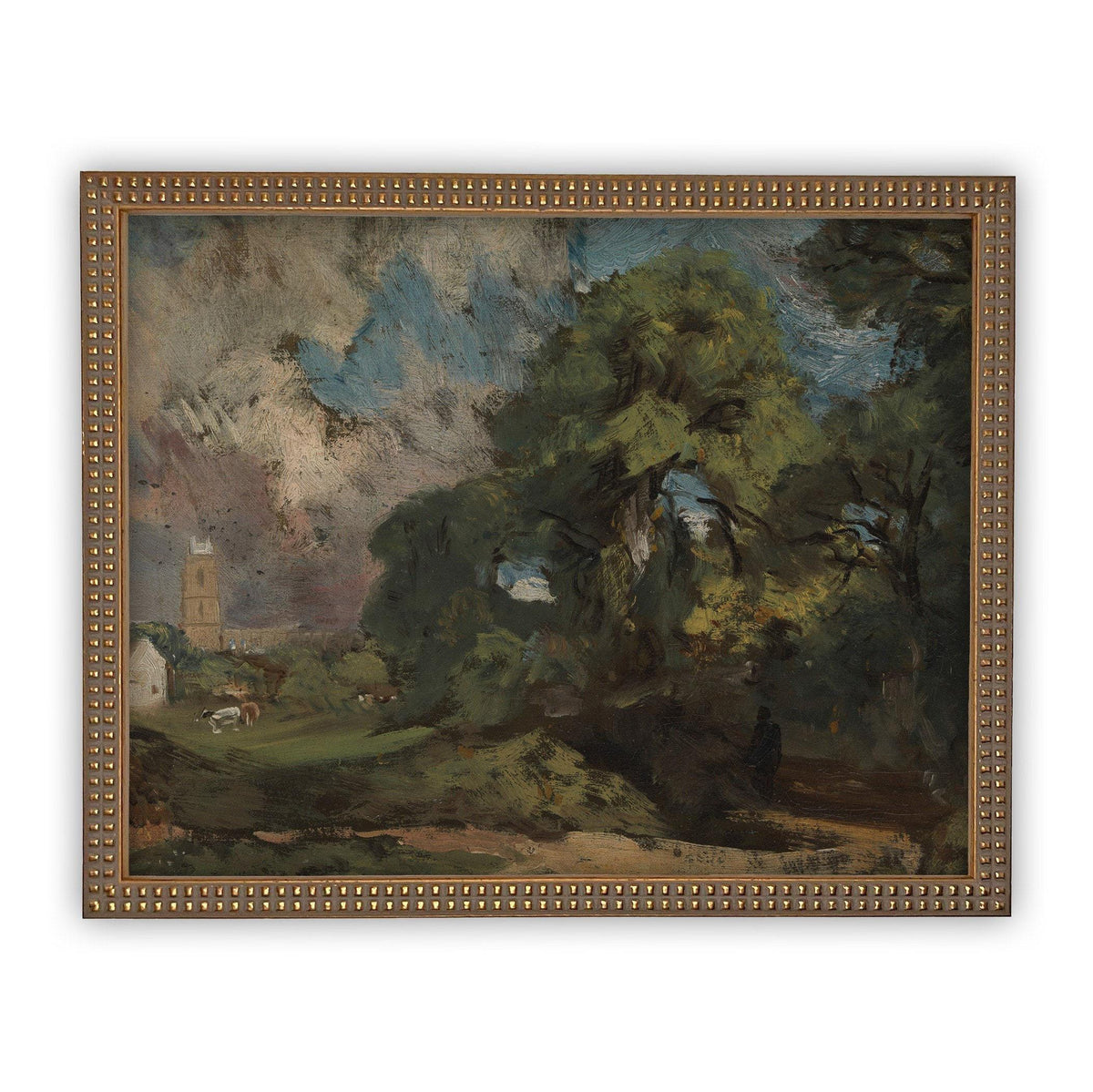 Framed Canvas Art Farmhouse print #LAN-115