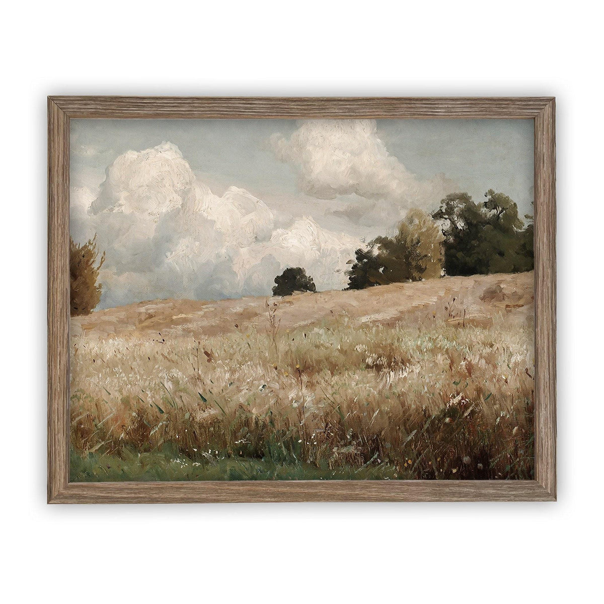 Framed Canvas Art #LAN-170