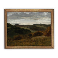 Framed Fall Winter Landscape #LAN-129