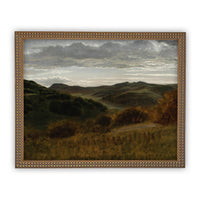 Framed Fall Winter Landscape #LAN-129