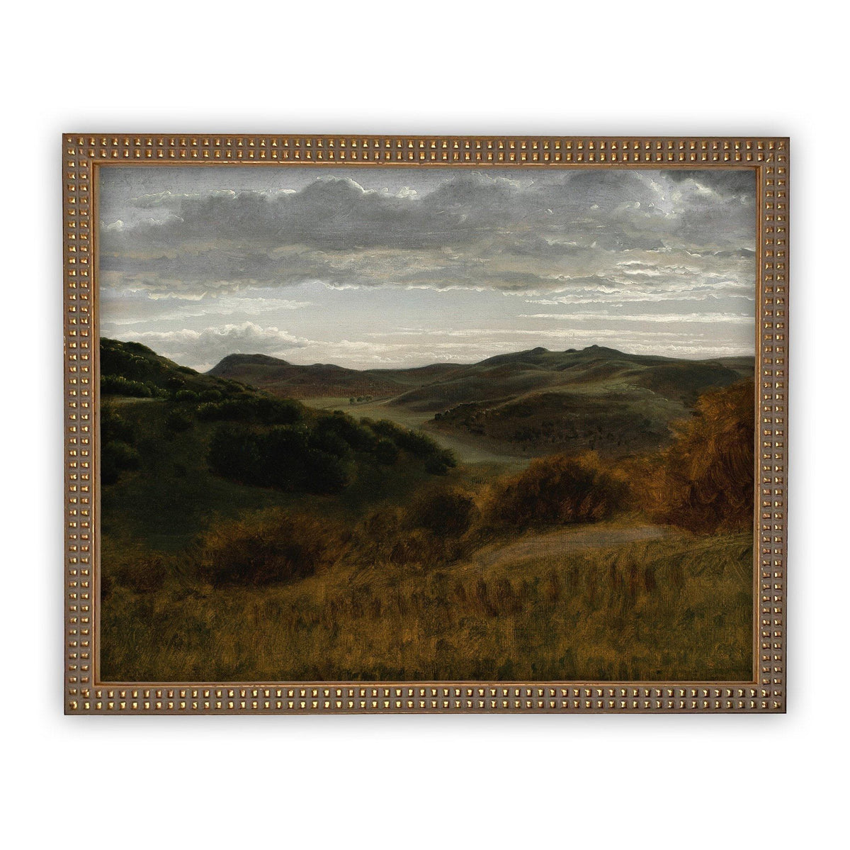Framed Fall Winter Landscape #LAN-129