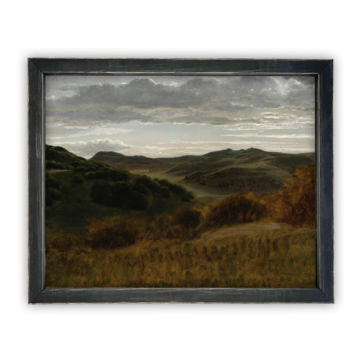 Framed Fall Winter Landscape #LAN-129