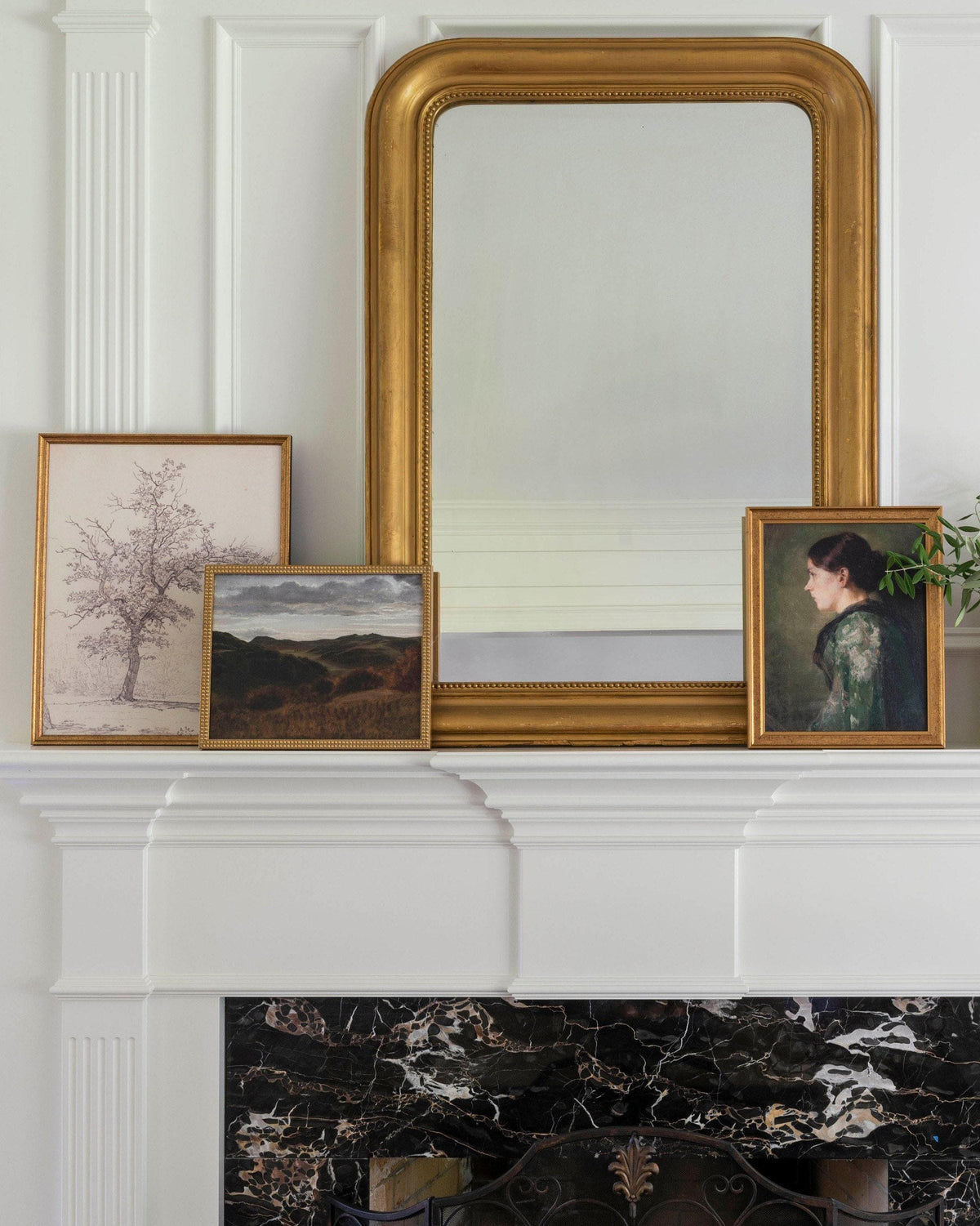 Framed Fall Winter Landscape #LAN-129