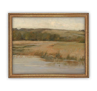 Framed Canvas Art Farmhouse print #LAN-133