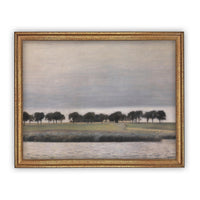 Vintage Framed Canvas Art Modern Farmhouse print #LAN-102