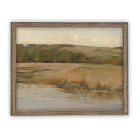 Framed Canvas Art Farmhouse print #LAN-133