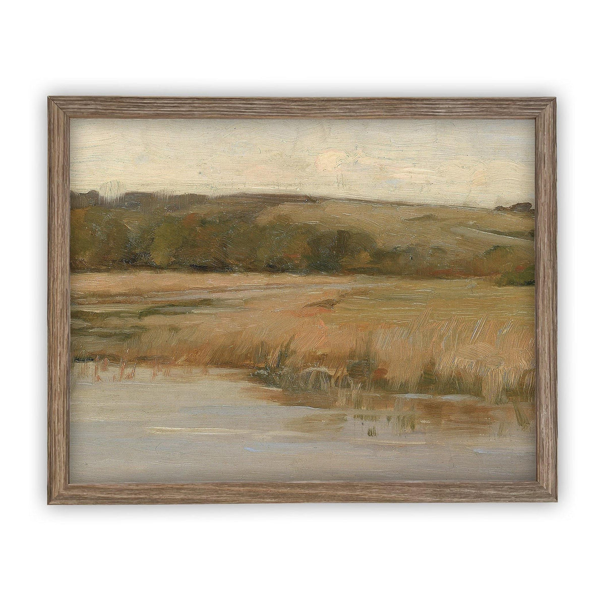 Framed Canvas Art Farmhouse print #LAN-133