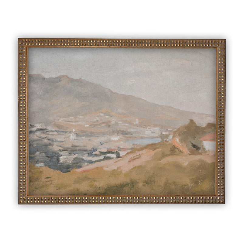 Framed Canvas Art Farmhouse print #LAN-104