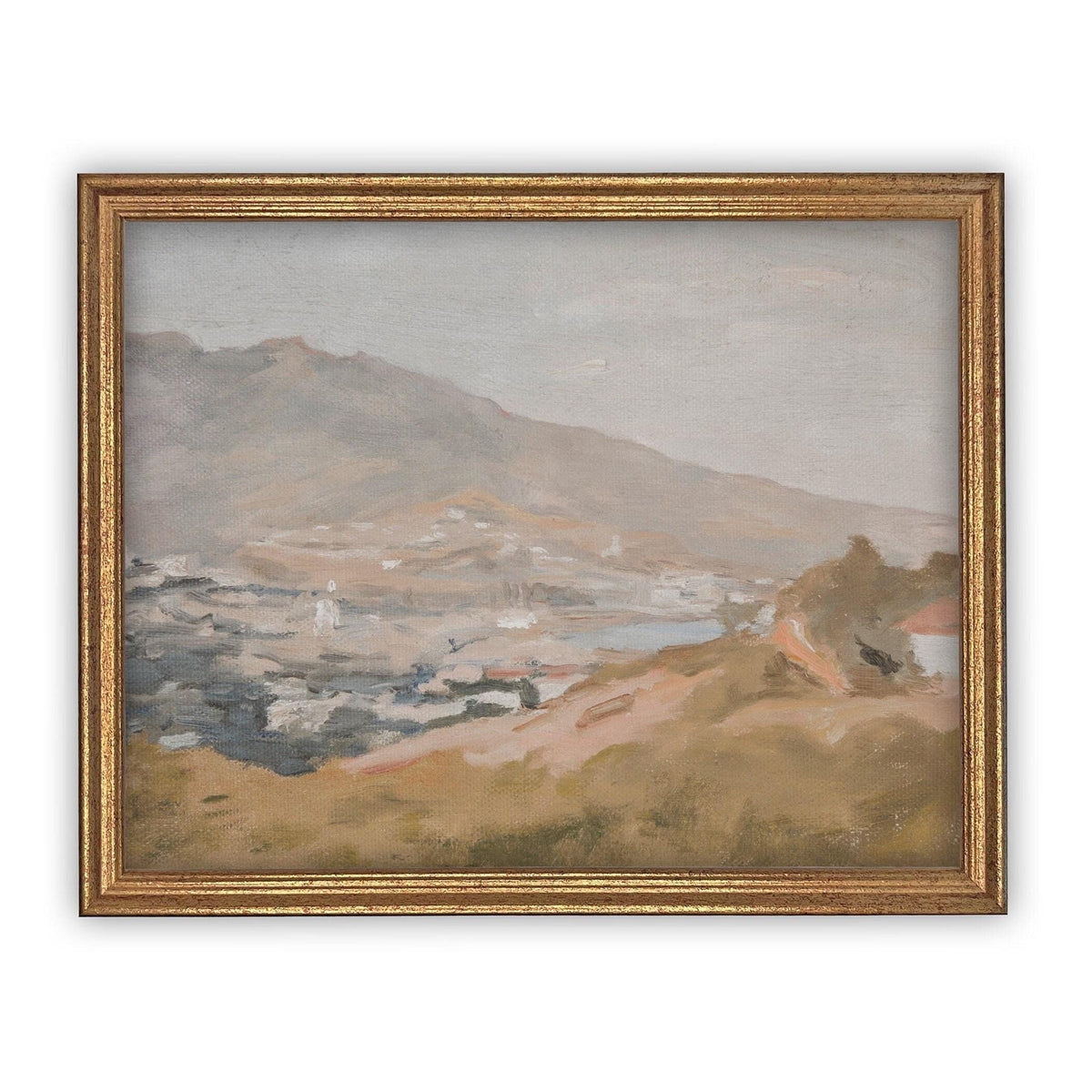 Framed Canvas Art Farmhouse print #LAN-104