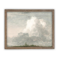 Vintage Framed Canvas Art #LAN-200