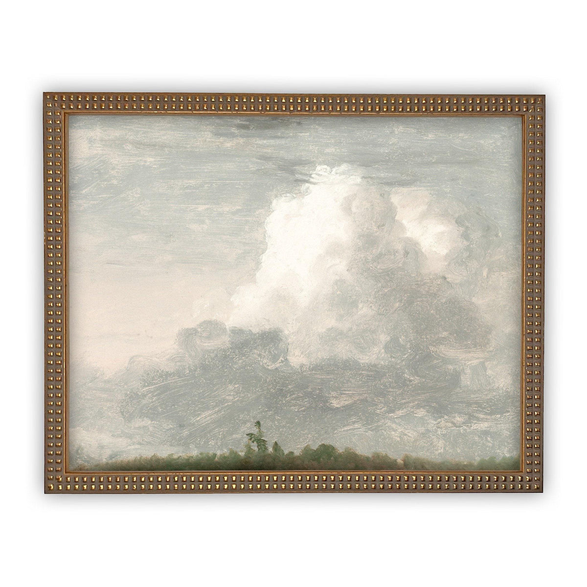 Vintage Framed Canvas Art #LAN-200