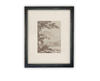 Vintage Framed Canvas Art #LAN-245