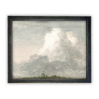 Vintage Framed Canvas Art #LAN-200