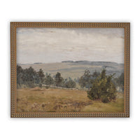 Vintage Framed Canvas Art #LAN-197