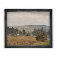 Vintage Framed Canvas Art #LAN-197