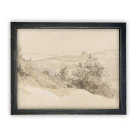 Vintage Framed Canvas Art #LAN-203