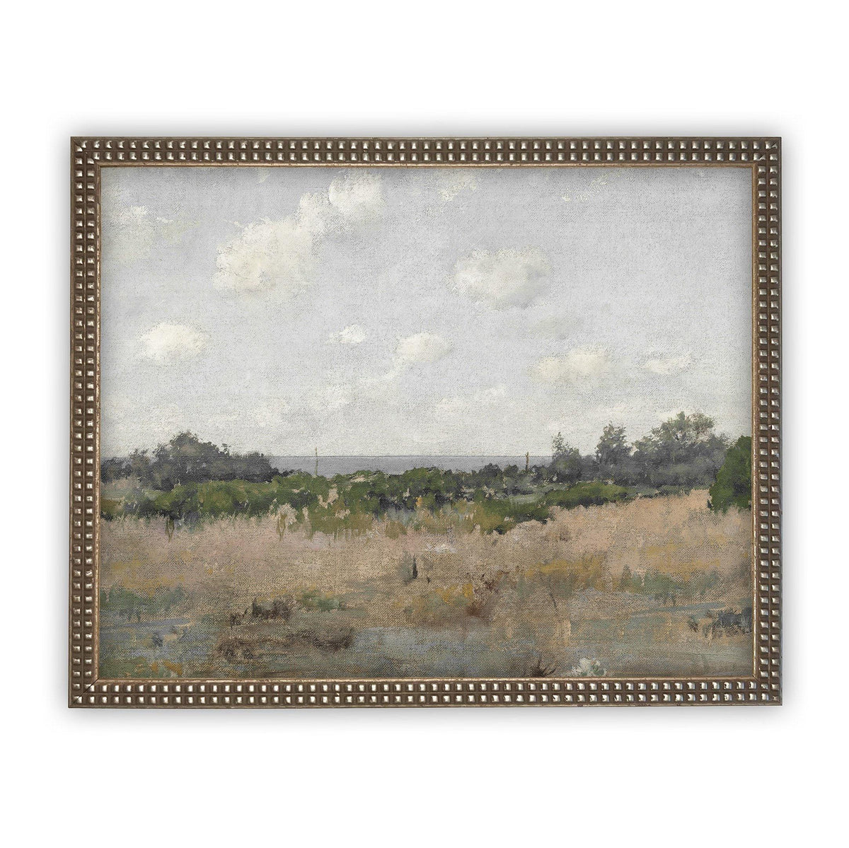 Vintage Framed Canvas Landscape Art #LAN-192