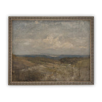 Vintage Framed Canvas Art #LAN-195