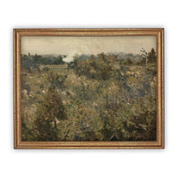 Vintage Framed Canvas Art #LAN-259