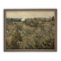 Vintage Framed Canvas Art #LAN-259