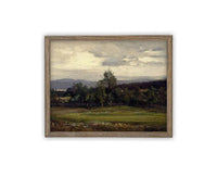 Vintage Framed Canvas Art #LAN-267
