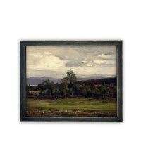 Vintage Framed Canvas Art #LAN-267