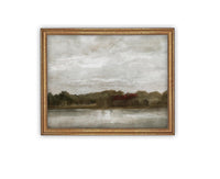 Vintage Framed Canvas Art #LAN-250
