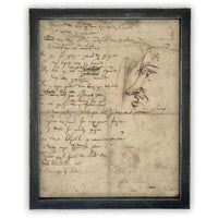 Vintage Framed Canvas Art #MSC-107