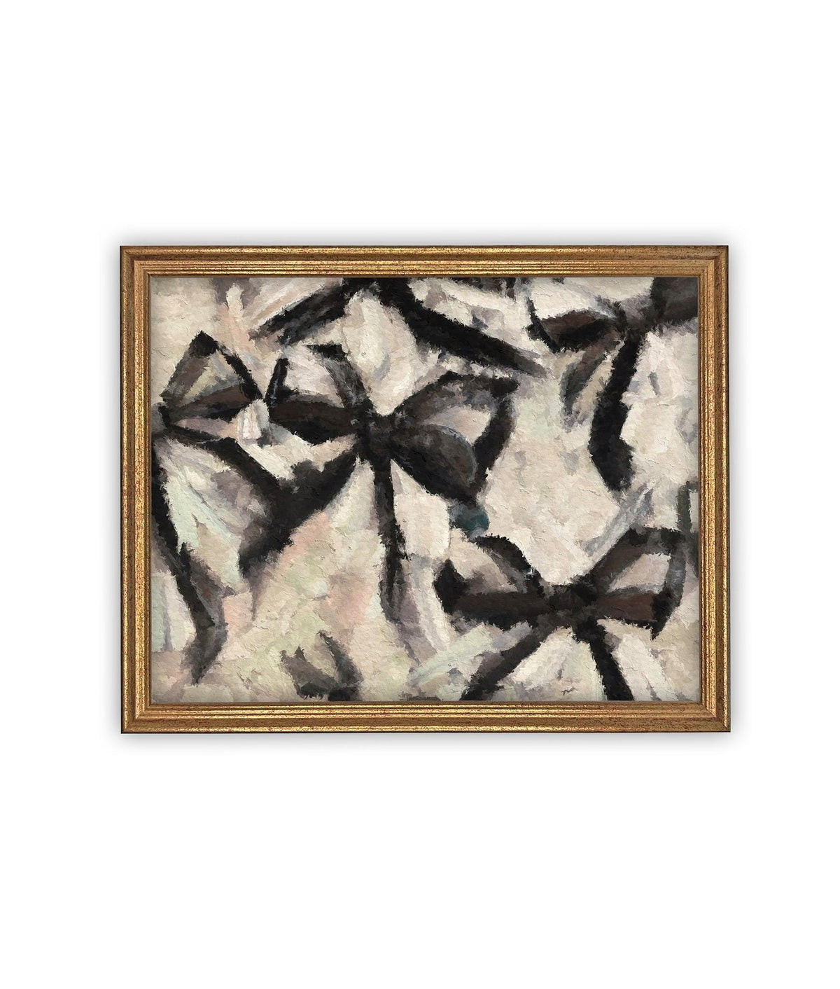 Vintage Framed Canvas Art #MSC-106