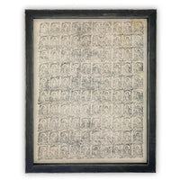 Vintage Framed Canvas Art #MSC-105