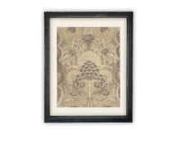 Vintage Framed Canvas Art #MSC-104
