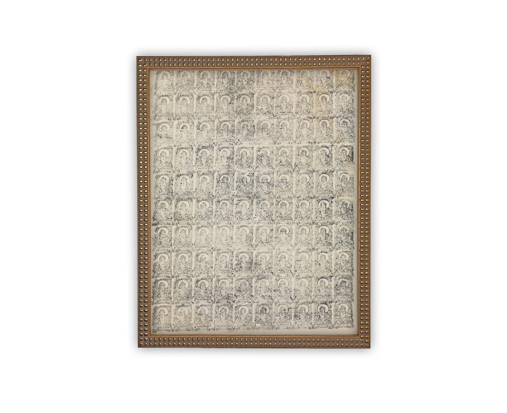 Vintage Framed Canvas Art #MSC-105