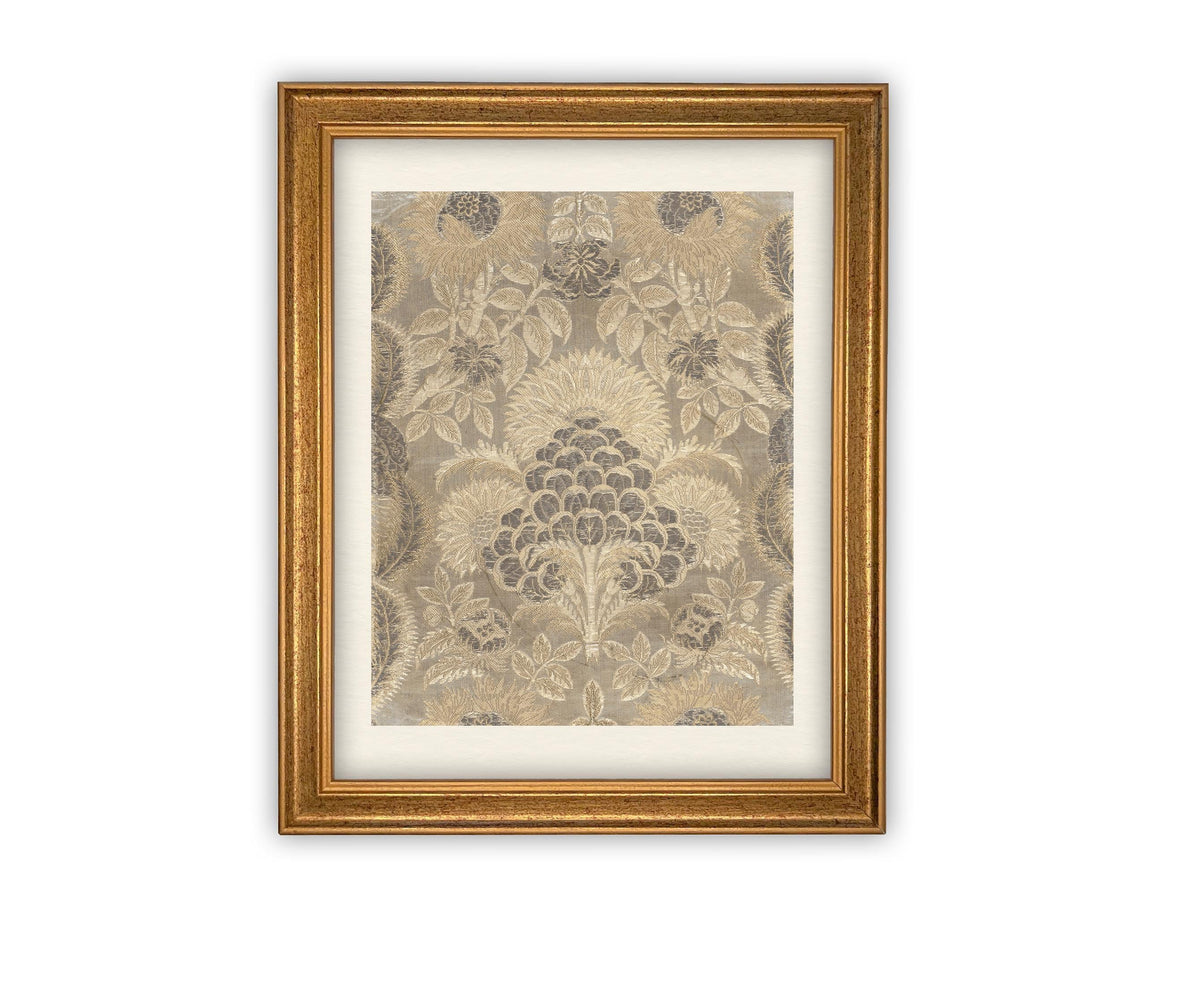 Vintage Framed Canvas Art #MSC-104