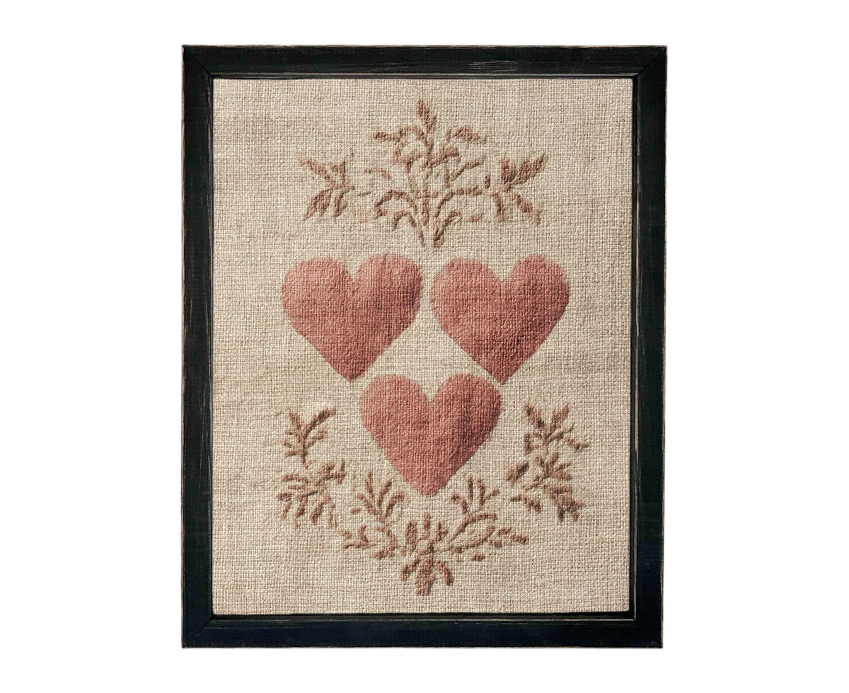 Framed Vintage Canvas Print #MSC-111