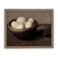 Vintage Framed Canvas Art #ST-613