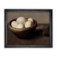 Vintage Framed Canvas Art #ST-613