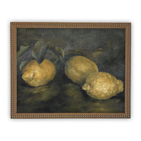 Vintage Framed Canvas Art #ST-610