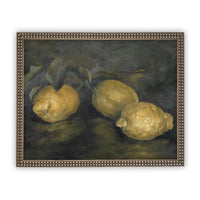 Vintage Framed Canvas Art #ST-610