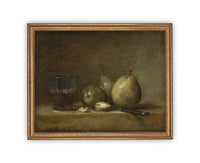 Framed Still Life Kitchen Painting #ST-606