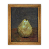 Vintage Framed Canvas Still Life Art #ST-615