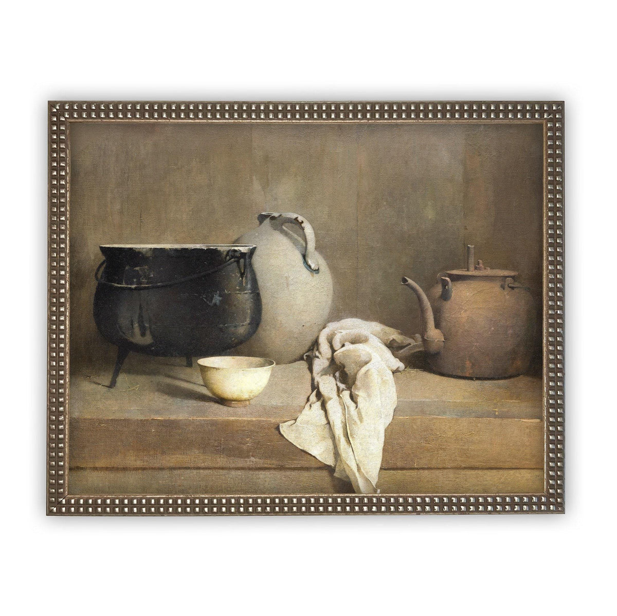 Framed Vintage Kitchen Still Life #ST-607