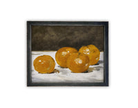 Vintage Framed Canvas Art #ST-626