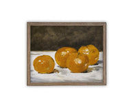 Vintage Framed Canvas Art #ST-626