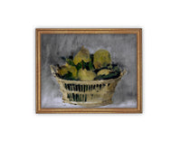 Vintage Framed Canvas Art #ST-625