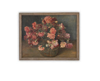 Vintage Framed Canvas Art #BOT-156