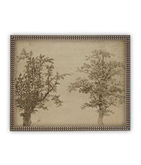 Vintage Framed Canvas Art #BOT-160