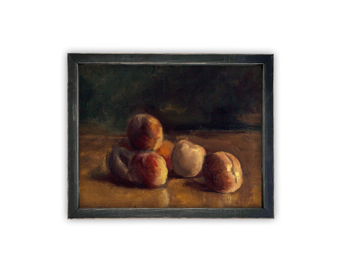 Vintage Framed Canvas Art #ST-629